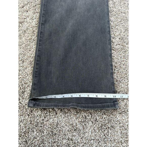 Lane Bryant Gray Mid-Rise Flex Magic Waistband Signature Fit Boot Gray Jeans 18 - Picture 10 of 11